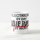 Elektriker-Zombie-Jäger Kaffeetasse (Mittel)
