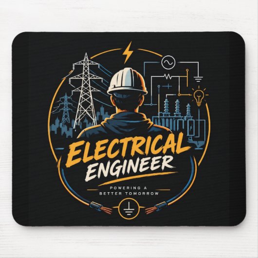 Elektringenieur Ein Besserer Morgen Mauspad (Vorne)