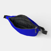 Elektrisch Blaue Autofußmatten Bauchtasche (Offen)