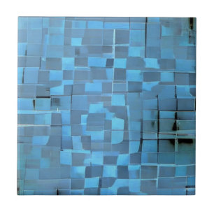 Elektrisch-blaue Fliesen Keramik