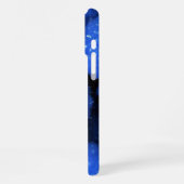 Elektrisch Blaue Himbeere iPhone 16 Pro Max Hülle (Linke Seite)
