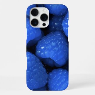 Elektrisch Blaue Himbeere iPhone 16 Pro Max Hülle
