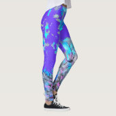 Elektrisch blaue Leggings (Rechts)