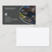 Elektrisch gefärbte Kabel Visitenkarte (Vorne/Hinten)