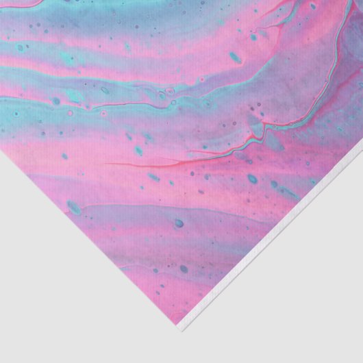 Elektrisch gegossene Farbe Seidenpapier (Ausschnitt)