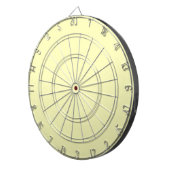 Elektrisch gelb dartscheibe (Vorderseite rechts)