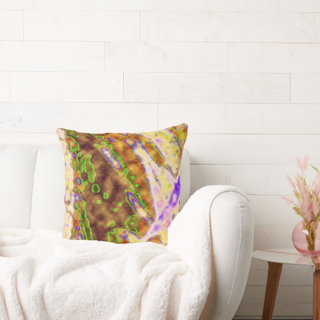 Elektrisch grün Bio Kissen (Liege)