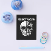 Elektrisch kann ich kein stupides Schädelgeschenk  Flyer (Einzeln)