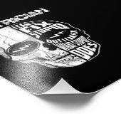 Elektrisch kann ich kein stupides Schädelgeschenk Fotodruck (Ecke)