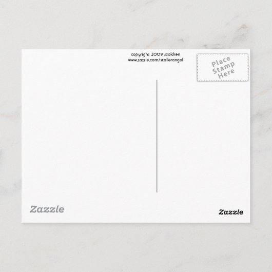 Elektrisch Postkarte (Rückseite)