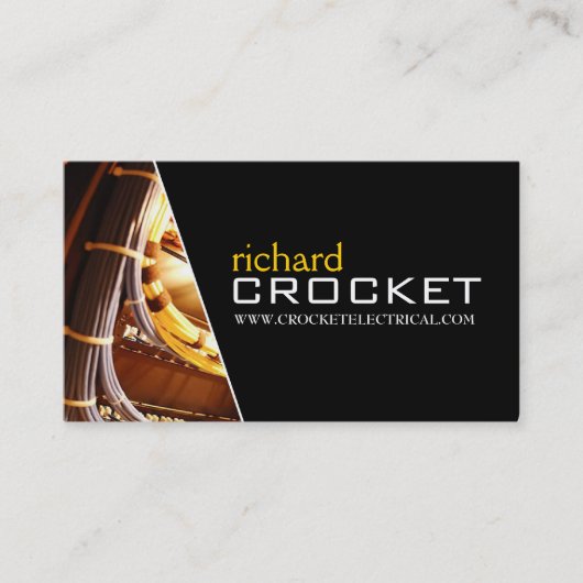 Elektrisch - Visitenkarten Visitenkarte (Vorderseite)