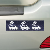 Elektrische Auto-Symbol Autoaufkleber (Auf Auto)
