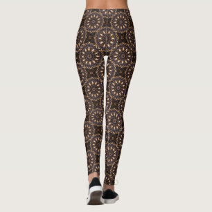 Elektrische blaue Stern-kundengerechte Leggings