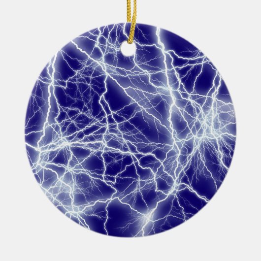 Elektrische Blitzgeräte Keramik Rundweg Ornament (Vorne)