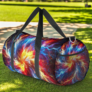 Elektrische Blitzlichtfarben Duffle Bag