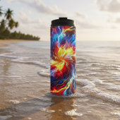 Elektrische Blitzlichtfarben Thermosbecher