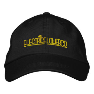 Elektrische Blume Co. bestickter Baseballstil Bestickte Baseballkappe