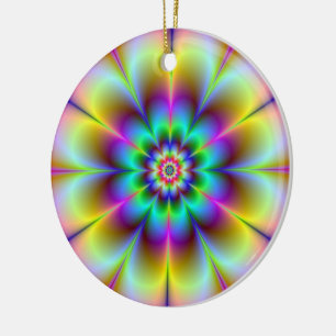 Elektrische Blume Keramikornament
