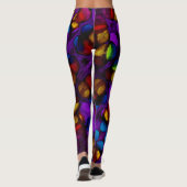 Elektrische Blüte Leggings (Rückseite)