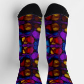Elektrische Blüte Socken (Oben)