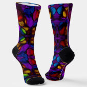 Elektrische Blüte Socken (Gewinkelt)