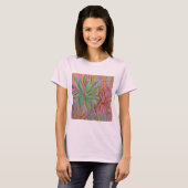 Elektrische Blüte T-Shirt (Vorne ganz)