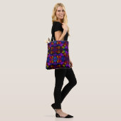 Elektrische Blüte Tasche (Am Model)