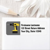 Elektrische Bohrung mit Individuelle Name - Gelb u (Insitu)