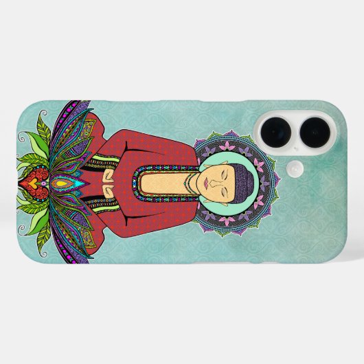 Elektrische Buddha-Telefonfälle Case-Mate iPhone Hülle (Rückseite (Horizontal))