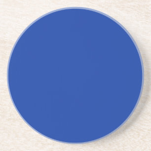 Elektrische Cobalt-Festfarbe Klassisches Elegant Getränkeuntersetzer