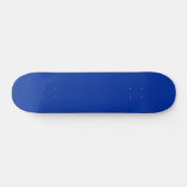 Elektrische Cobalt-Festfarbe | Klassisches Elegant Skateboard (Horizontal)