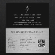 Elektrische Dienstleistungen QR-Code Professional