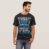 Elektrische Ehefrau Lineman Electrical Worker's Wi T-Shirt (Vorne ganz)