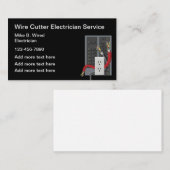 Elektrische einzigartige Visitenkarten Visitenkarte (Vorne/Hinten)