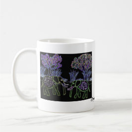 Elektrische Elefanten Kaffeetasse