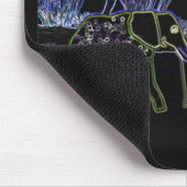 Elektrische Elefanten Mousepad (Ecke)