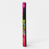 Elektrische Eleganz in Rosa Case-Mate iPhone Hülle (Hinten/Links)