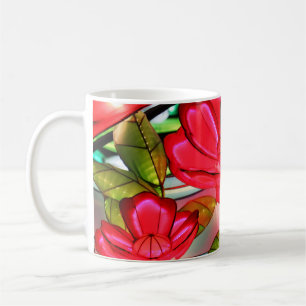 Elektrische Eleganz in Rosa  Kaffeetasse