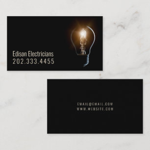 Elektrische, elektrische Visitenkarte