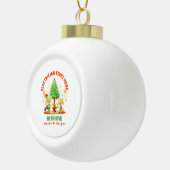 ELEKTRISCHE ELVEN HIER KERAMIK Kugel-Ornament (Rechts)