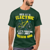 Elektrische Fahrräder für Erwachsene Ja, die elekt T-Shirt (Vorderseite)