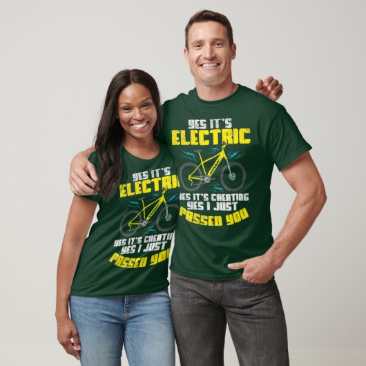 Elektrische Fahrräder für Erwachsene Ja, die elekt T-Shirt (Unisex)