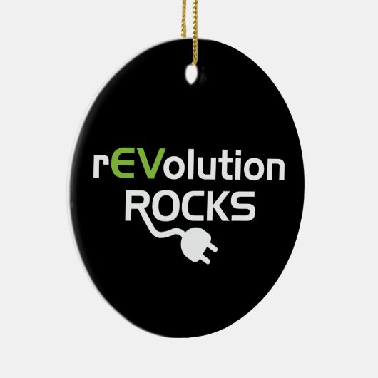 Elektrische Fahrzeug-Felsen - EV Keramikornament (Rechts)