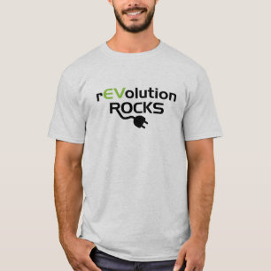 Elektrische Fahrzeug-Felsen - EV T-Shirt