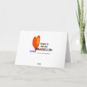 Elektrische Feiertagskarte (Rückseite)