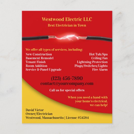 Elektrische Flyer (Vorne)