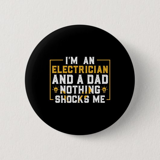 Elektrische Funny Electrical Engineering Electrica Button (Vorderseite)