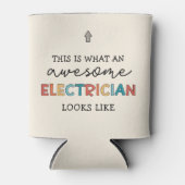 Elektrische Funny Geschenke für Elektriker Dosenkühler (Vorderseite)