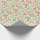 Elektrische Geschenkwrap - Lineman Present - Tools Geschenkpapier (Ecke)