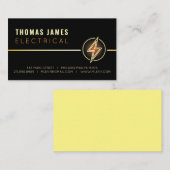 ELEKTRISCHE GESELLSCHAFT - Visitenkarte (Vorne/Hinten)